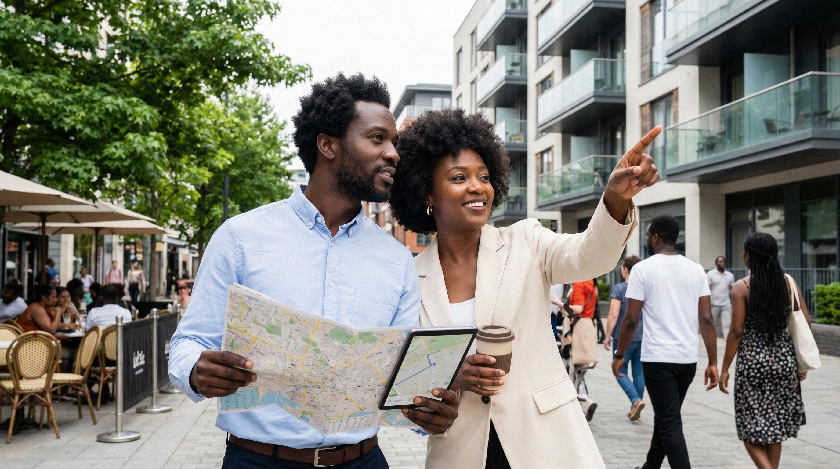 Modern luxury real estate: high-key lighting and architectural design, showcasing global connectivity and professional excellence.