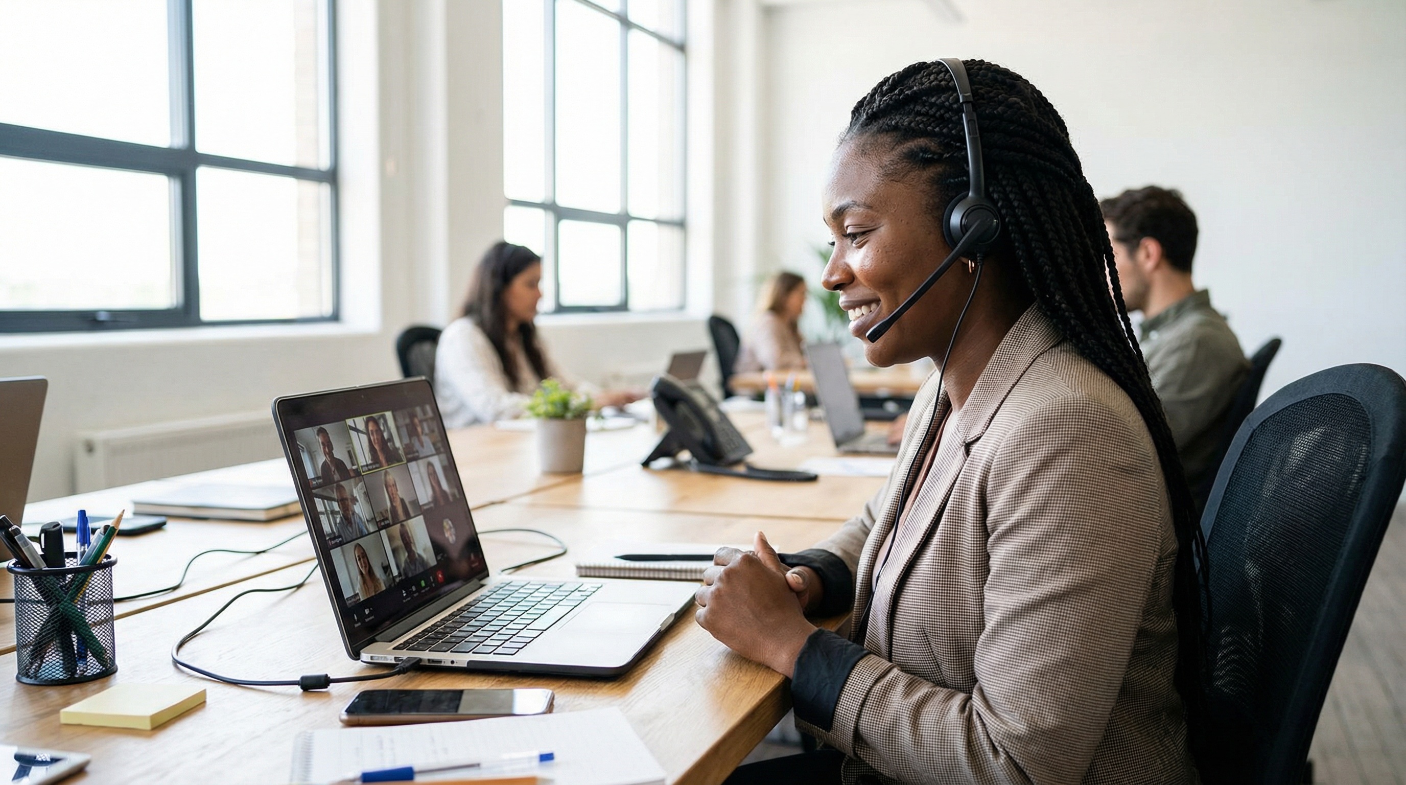 Professional team representing global connectivity and excellence.