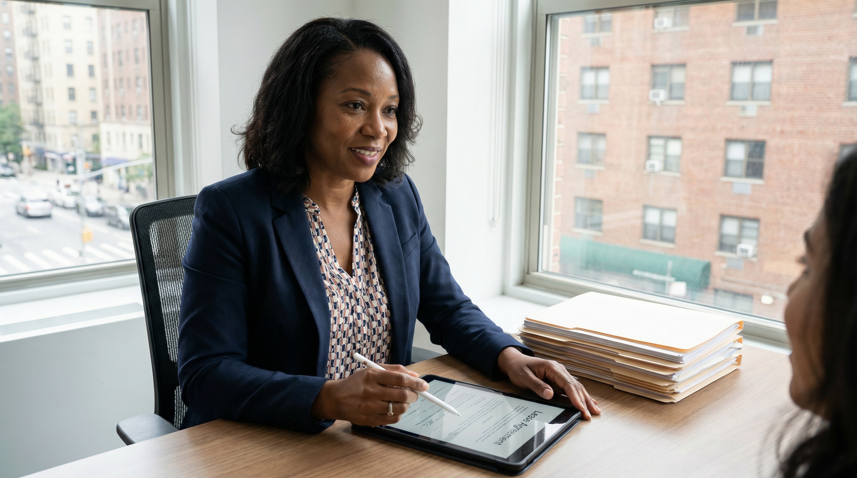 High-end property lifestyle with architectural background and natural lighting, reflecting global connectivity and professional excellence.