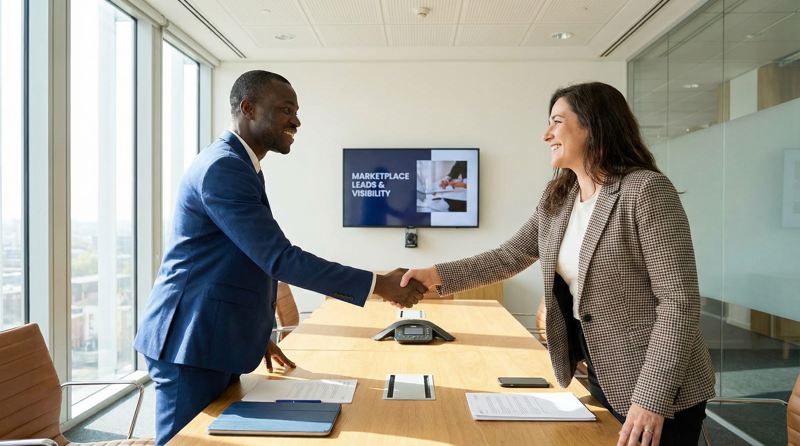 Professional excellence and global connectivity in real estate.